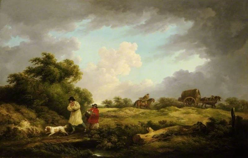 Una giornata ventosa - Museo Fitzwilliam
